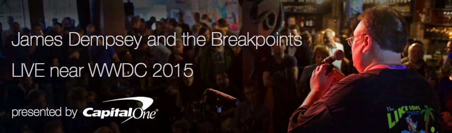 James Dempsey and the Breakpoints LIVE near WWDC 2015