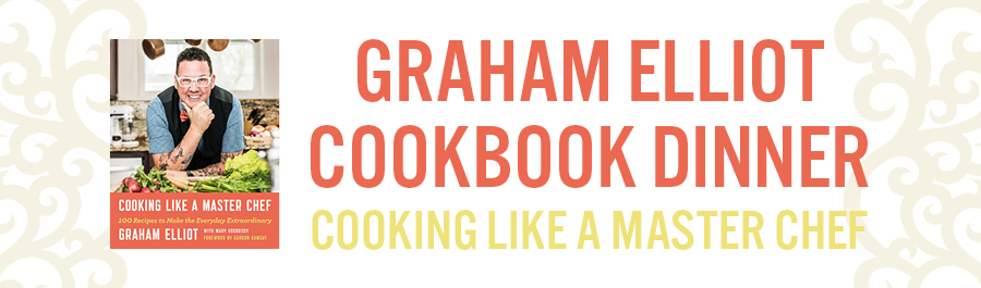 Graham Elliot Cookbook Dinner at Bacchus