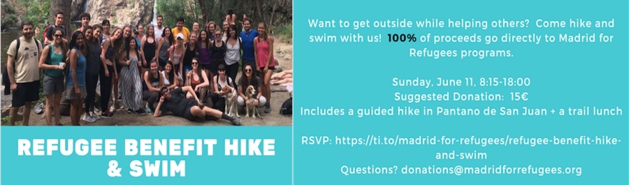 Refugee Benefit Hike and Swim