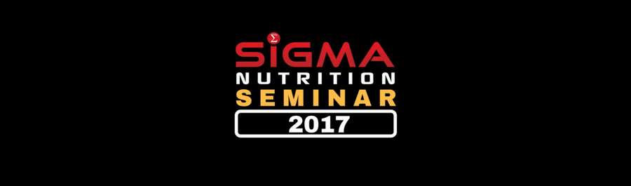 2017 Sigma Nutrition Seminar - LONDON