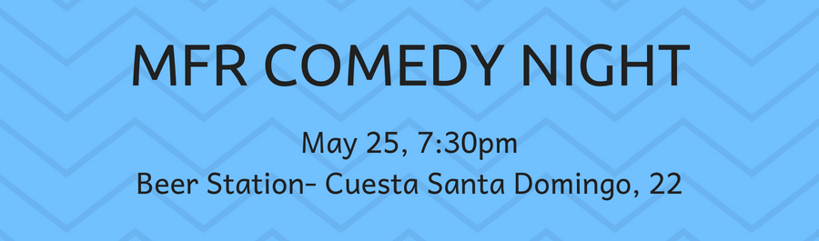 MFR Benefit Comedy Night May 25th