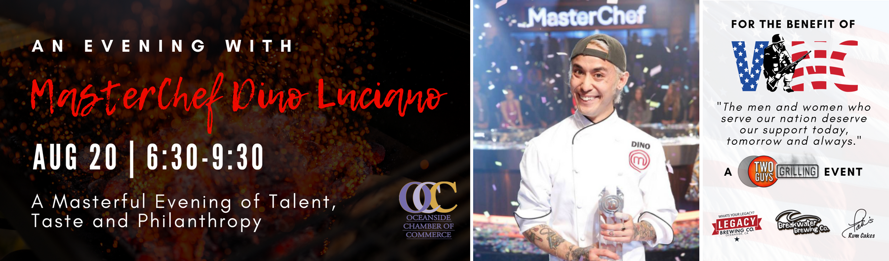 An Evening with MasterChef Dino Luciano