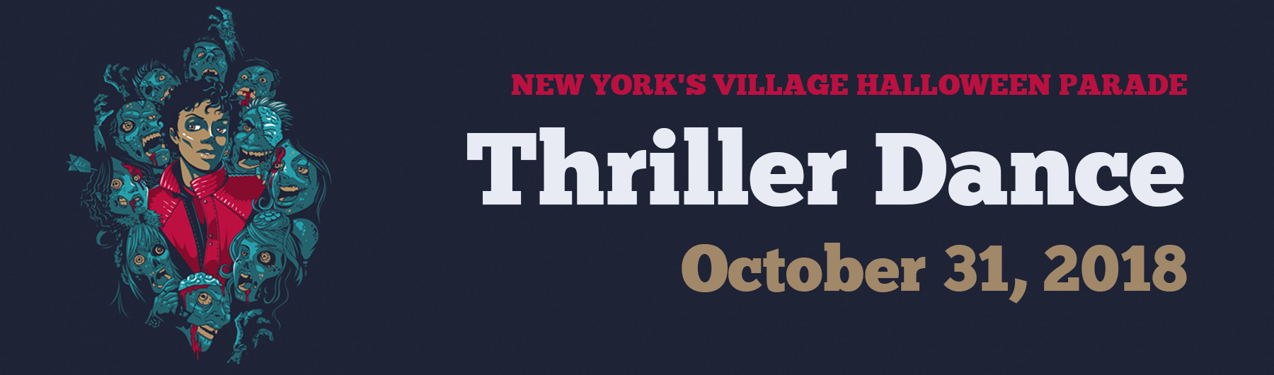 Thriller Dance at the Village Halloween Parade