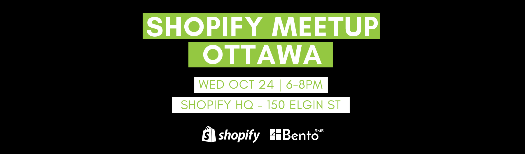 Shopify Meetup Ottawa | Crushing Black Friday and Cyber Monday