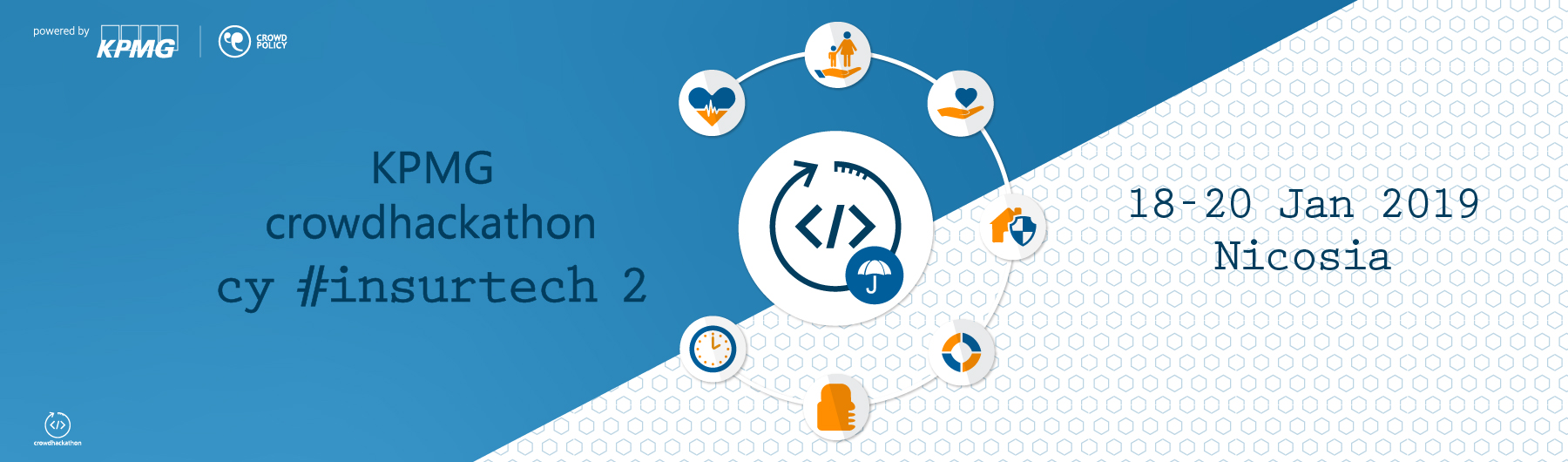 KPMG crowdhackathon cy #insurtech 2