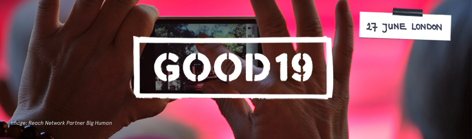 Great Outdoors Of Design conference (GOOD19)