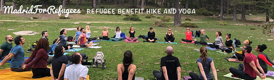 Refugee Benefit Hike and Yoga - 10 March
