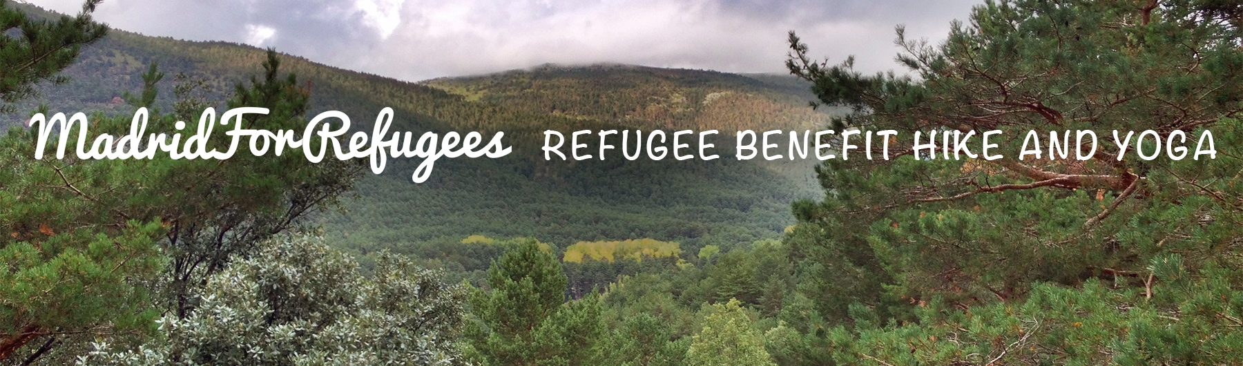 Refugee Benefit Hike and Yoga El Escorial