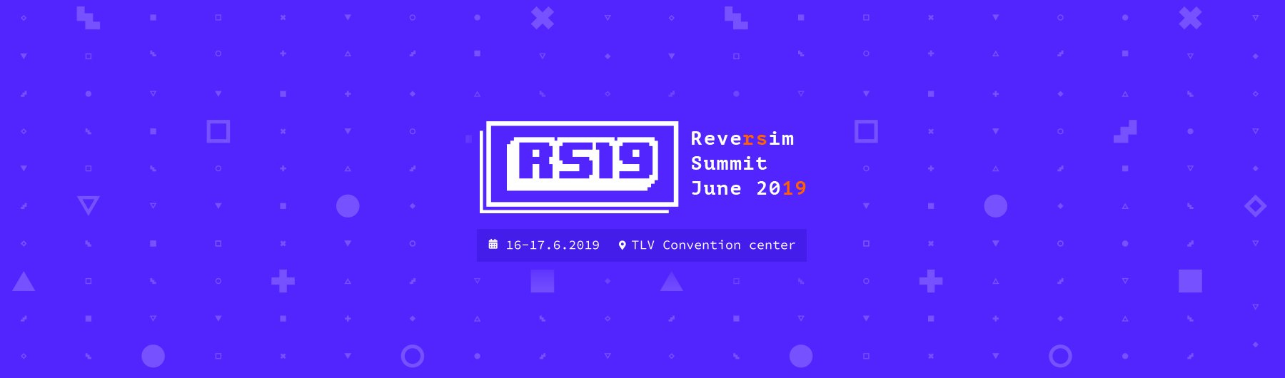 Reversim Summit 2019