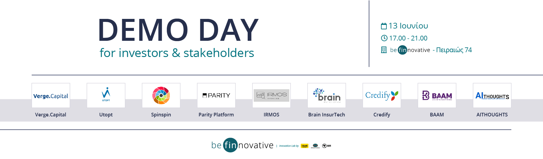 be finnovative 3.0 - Demo Day