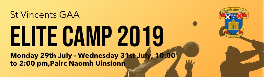 St Vincents GAA Elite Camp 2019