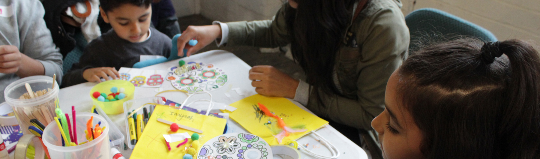 Family Art Workshop | Felt Tip Pen Watercolours