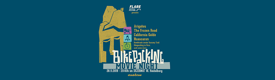 flare bikepacking movie night
