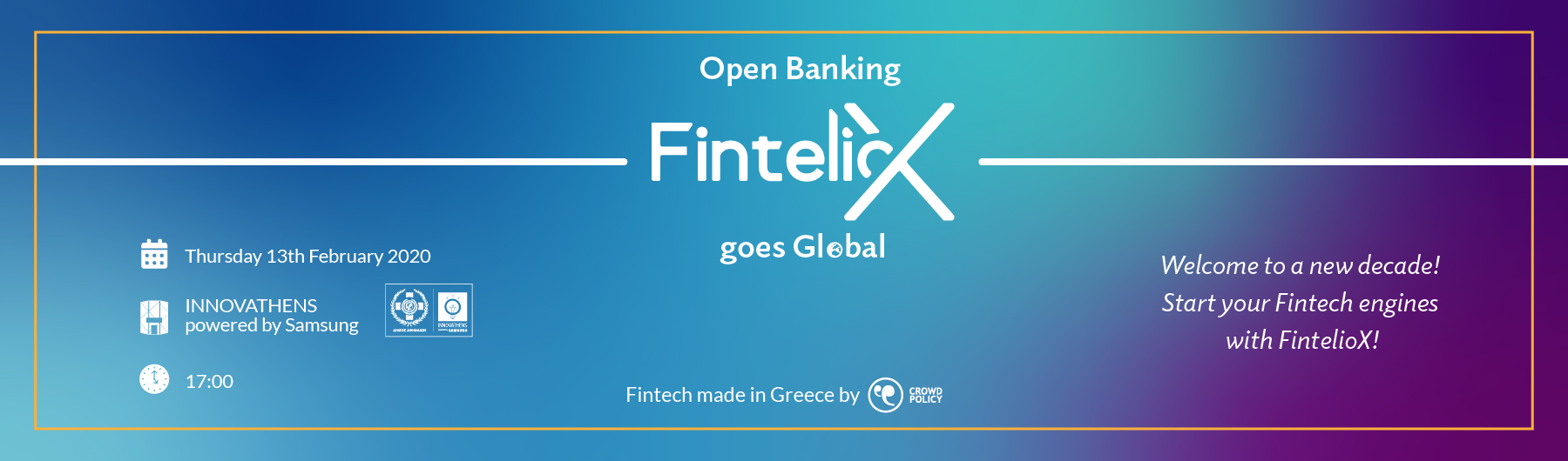 Open Banking FintelioΧ Goes Global powered by Crowdpolicy