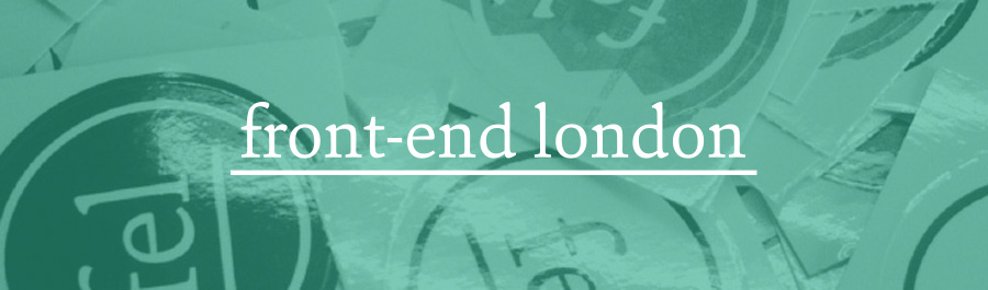Front-end London One Day
