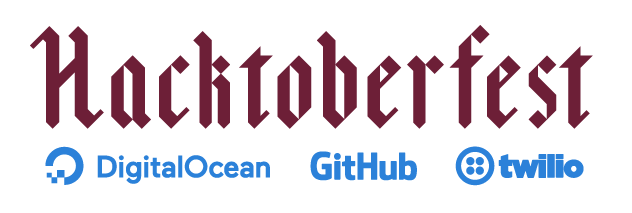 Hasil gambar untuk hacktoberfest2018 logo